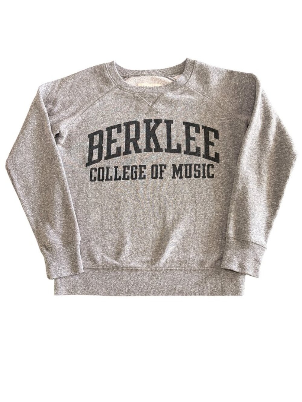 Berklee College of Music Gray Crewneck Lightweight Redshirt Womens Small